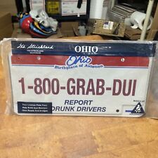 OHIO - STATE HIGHWAY PATROL - FRONT - BOOSTER - LICENSE PLATE VINTAGE GRAB DUI picture