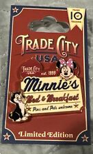 Disney Pin Figaro Minnie Bed & Breakfast Trade City USA LE500 76901 WDW 2010 Cat picture