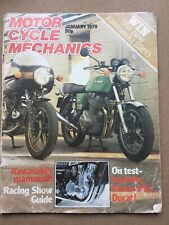 Motorcycle Mechanics Magazine - January 1979 - Laverda, Bonneville, Ducati. picture