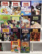 Fantagraphics Books Real Stuff Run Lot 1-16 Missing 8,15 FN/VF 1990 picture