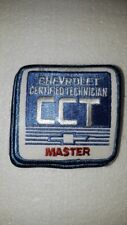 Vintage Chevrolet Certified Technician CCT Master Patch picture