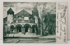 New Haven Connecticut Osborn Hall Yale University 1907 Postcard C12 picture