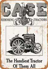 Metal Sign - 1918 Case Kerosene Tractors - Vintage Look Reproduction picture