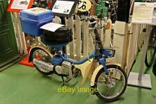 Photo 6x4 Yamaha QT50 moped Wirral Transport Museum Birkenhead Produced f c2015 picture