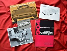Porsche 904 Carrera GTS brochure drivers manual postcard photo owners set picture