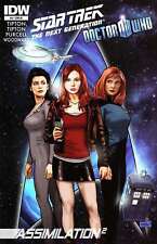 Star Trek: The Next Generation/Doctor Who: Assimilation #5A VF; IDW | RI - we co picture