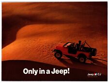 Original 1985 Jeep Cj's - Original Print Ad (8x11) *Vintage Advertisement* picture