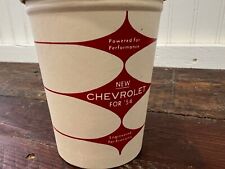 VINTAGE 1954 CHEVROLET DEALER ADVERTISING PAPER COFFEE CUP RARE  picture