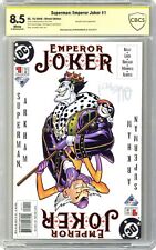 Superman Emperor Joker #1 CBCS 8.5 SS Ed McGuinness 2000 18-088C948-001 picture