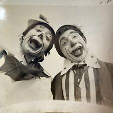10x12 2 clowns portrait sells floto circus original print layout photo Atwell picture