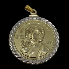 American Indian Relief Council 2011 Sacajawea Gold Coin Pendant Only Souvenir picture