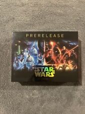 2022 STAR WARS PRERELEASE SEALED HOBBY Card Box Disney *US* Box Toppers picture
