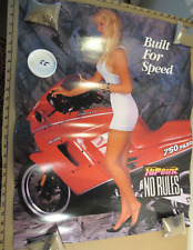 Ducati 750 Paso Hi Point No Rules Built for Speed Dealer Motorcycle Poster 55 picture