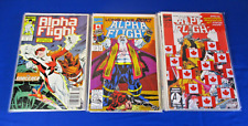 Alpha Flight Marvel  21 66 71 72 75 81 88 101-121 Lot of 21 Very Good Condition picture