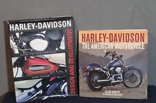 Two Harley-Davidson Books Design and Development & American Motorcycle picture