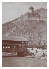 Switzerland, Martigny, General View, Vintage Print, circa 1900 Vintage Print L picture