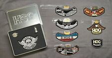 HARLEY DAVIDSON HOG PINS AND PATCHES HARLEY OWNERS GROUP COLLECTIBLES  picture