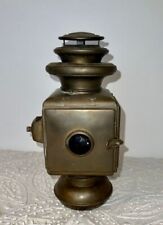ANTIQUE FORD BRASS OIL SIDE LAMP LANTERN Model 1032 12x6 picture