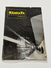 The Santa Fe Magazine October 1964 Nice example of train docking picture
