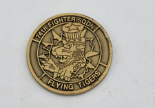 74th Fighter Squadron Flying Tigers HogKeeper Challenge Coin picture