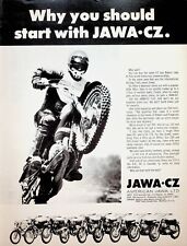 1972 JAWA CZ Joel Robert Motocross ISDT - Vintage Motorcycle Ad picture