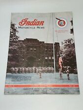 Vintage 1942 October-November Issue Indian Motorcycle News Company Magazine picture