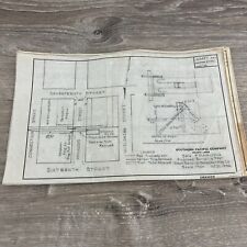 16 Original San Francisco Southern Pacific Railroad Engineering Blueprints Maps picture