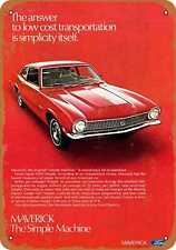 Metal Sign - 1971 Ford Maverick - Vintage Look Reproduction 2 picture
