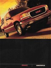 Red Gmc Truck Y2K 2000S Vtg Print Ad 8X11 Wall Poster Art picture