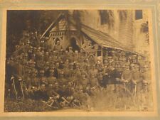 ANTIQUE MILITARY PHOTOGRAPH SOLDIERS SWORDS POSSIBLY WWI GERMANY ?  picture