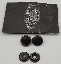 Harley Davidson OEM Emblem 1903-2013 Replacement Jacket Vest Snap Button  picture