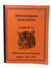 Benton Harbor Michigan High School Yearbook Reunion 1957-2007 W/Flyer picture