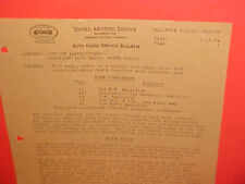 1934 CHEVROLET STANDARD MASTER UNITED MOTORS DELCO RADIO SERVICE MANUAL 600566 picture