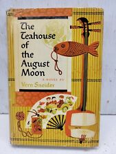 Teahouse of the August Moon by Vern Sneider 1951 HC/DJ WWII Novel Okinawa Japan picture