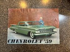 1959 Chevrolet Full Line Sales Brochure Dealer Catalog picture