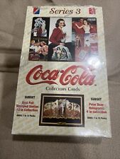 1994 Coca Cola Series 3 Collectors Cards Factory Sealed Box 36 Packs of 8 cards picture