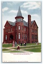 1914 Minnesota College Harvard & Delaware Minneapolis Minnesota Vintage Postcard picture