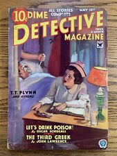 Dime Detective Magazine May 1934 Vintage Pulp Magazine FN picture