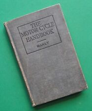 Original 1920 Motorcycle Manual Book Harold Manly Indian Harley Yale Excelsior picture