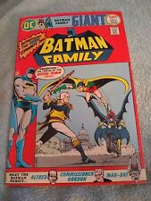 Batman Family Giant No. 1 Oct. 1975 Double-Sized 50c - Fine cond. nice issue picture