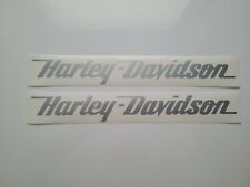 (Silver) Harley Davidson sticker vinyl decal 12