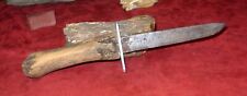 Primitive Antique Stag Knife-Primitive Indian? Solid And Intact picture