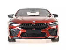 2020 BMW M8 Coupe Red Metallic with Carbon Top 1/18 Diecast Model Car by picture