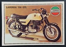 Vignette PANINI Super Moto n°112 LAVERDA 750 GL sticker sticker 1975 picture