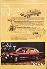 1978 Toyota Cressida Sedan & Wagon Vintage Print Ad picture