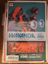 Wakanda #4 (2nd PRINT) 1st Cover App of Kime Marvel Comics 2023 Black Panther NM picture