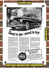 METAL SIGN - 1947 Buick Roadmaster 4 Door Sedan - 10x14 Inches picture
