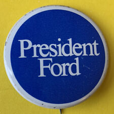 1976 Gerald R. Ford Vintage US Political button pin Campaign badge Presidential picture