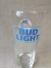 Budweiser Bud Light North Carolina Clear Glass Pint Beer Drinking Glass Sz 16 Oz picture