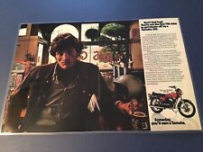 1975 Yamaha RD350 laminated 11X17 print ad picture